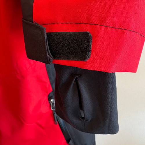 Crivit Women's Waterproof Jacket Medium 40/42 Like New, Red and Black