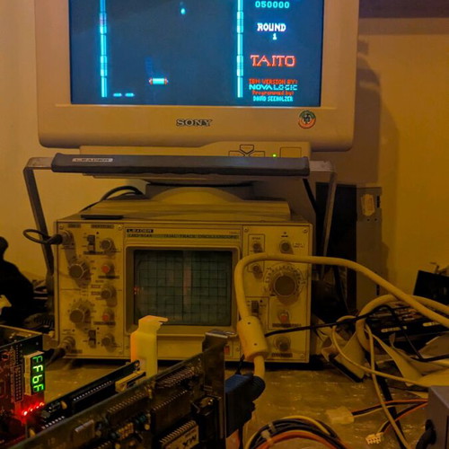 Macronix MX-VGA 86010 ISA 16-bit 256kb graphics card used