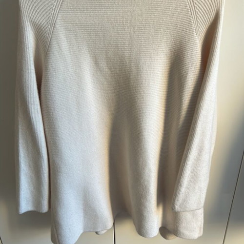 Zara beige open knit cardigan like new, size L