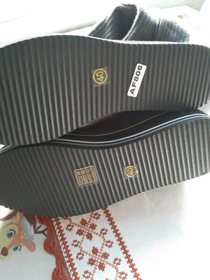 Sock boots gray like new, size 40