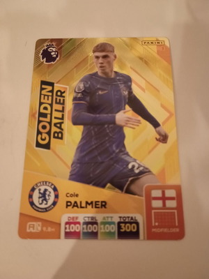 Κάρτα Panini Premier League 2025 Golden Baller No 3 σαν καινούργιο