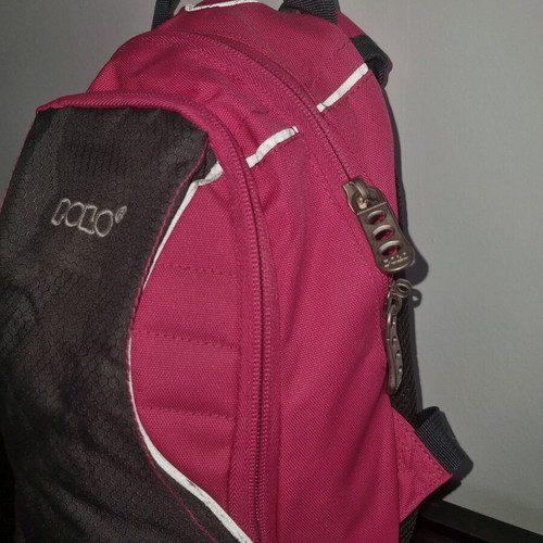 Backpack Polo small backpack in like new condition, gray and pink