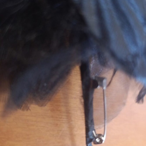 Lapel pin black used
