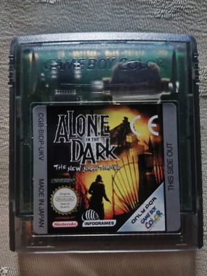 Alone in the Dark The New Nightmare Game Boy Color cartridge used