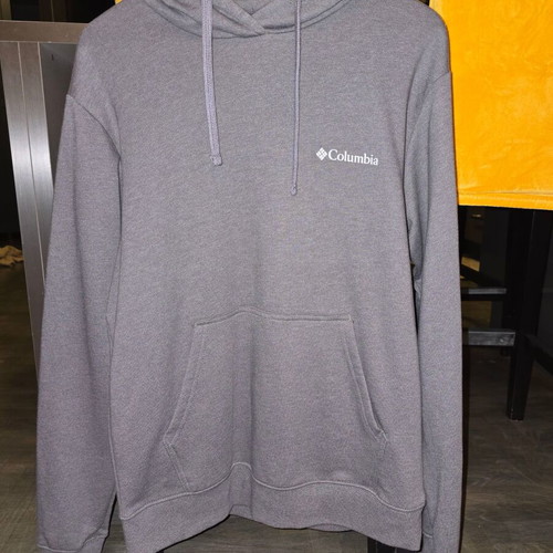 Columbia fleece hoodie size M like new, gray