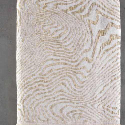 Rythmos Tara Ecru Jacquard Double-Sided Chenille Throw 180x240