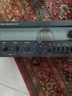 Cybernet CR40 stereo receiver used, 45×2 watt at 8 ohm