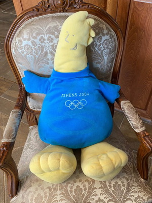 Phoebus 2004 collectible used, Athens Olympic Games mascot
