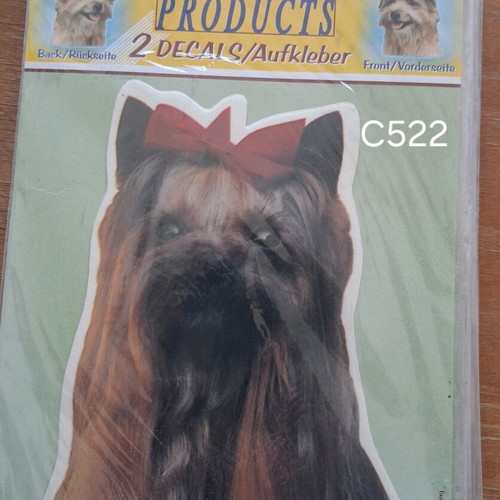 Dog breed stickers pack of 2
