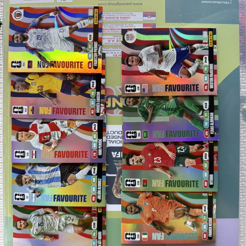 World Cup Fan Favourite stickers new, pack price