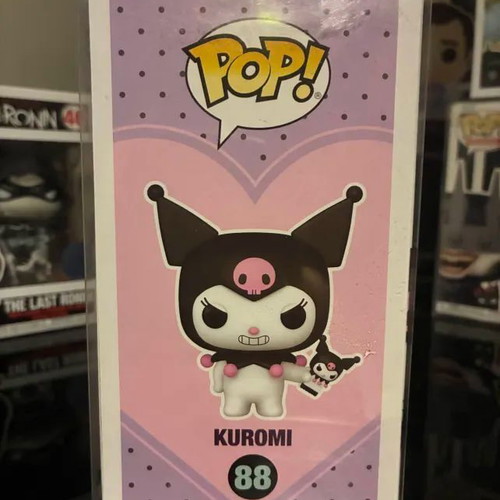 Figurine Pop Sanrio #88 pas cher : Kuromi avec téléphone [Chase