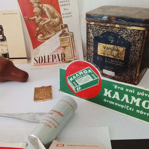 Vintage pharmaceutical and medical advertising collection used