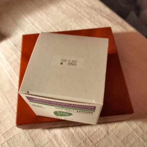Night cream aloe vera new, regenerating with fermented gel and olive extract