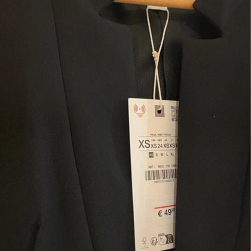 Zara blazer, black, size XS with tags