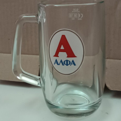 Alpha beer glasses 0.3l, pack of 6