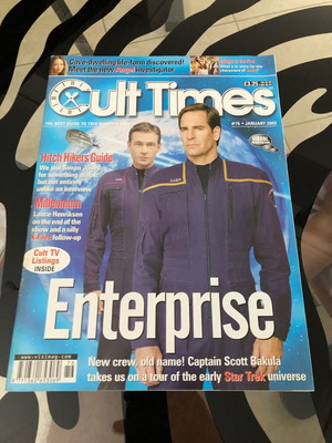Cult Times 76 Magazine used with Star Trek Enterprise, Buffy, Angel, Millennium