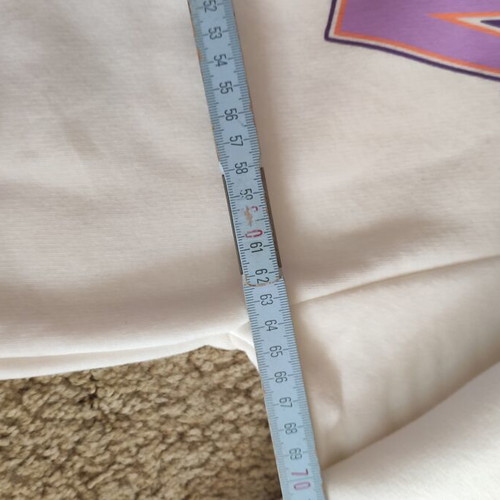 Bershka sweatshirt new, size L, white and orange
