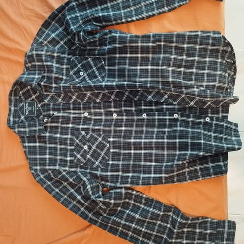 Men's shirt medium black and white like new