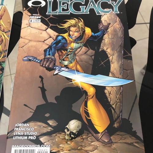 Legacy set of 4 comics new, issues 1-4