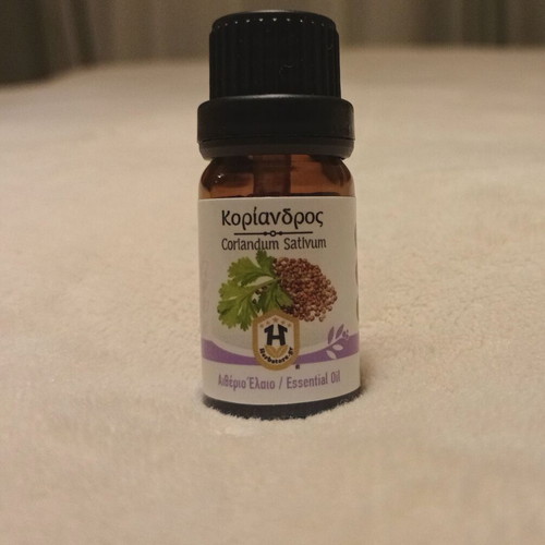 Coriander Essential Oil 10ml nearly full, like new