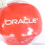 Small inflatable Oracle beach ball like new