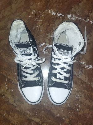 All star παπούτσια Converse μεταχειρισμένα, μαύρα, μέγεθος 38 unisex