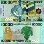 Σιέρα Λεόνε 10.000 Leones 2021 τραπεζογραμμάτιο καινούργιο
