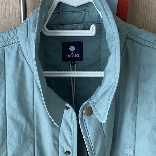 Faguo men's jacket new, turquoise, size L