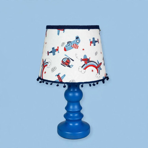 Crazy Pilots children's table lamp with oxygen lampshade