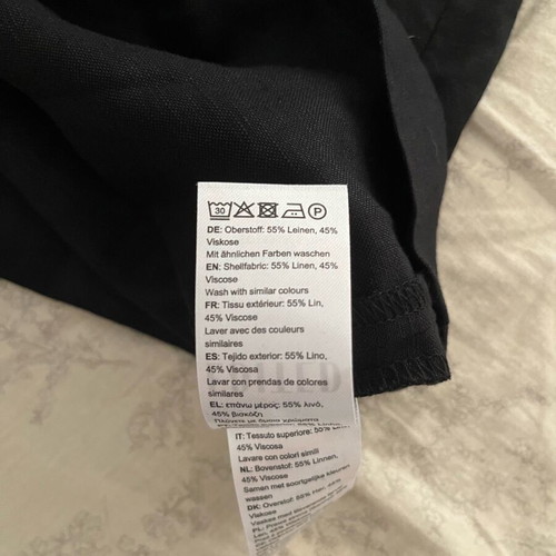 Edited mini skirt black new, size M 38