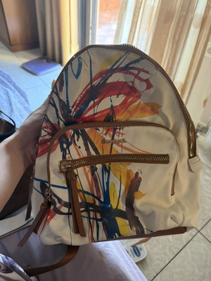 Desigual backpack used with slight wear at bottom