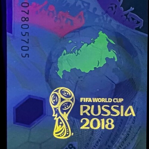 Russia 100 Rubles 2018 FIFA Cup Polymer Banknote new