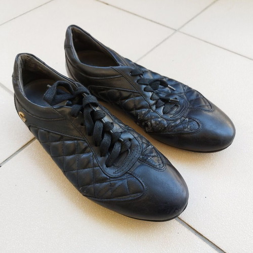 Alberto Guardiani women's shoes size 39 used, black sneakers