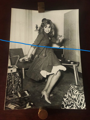 Aliki Vougiouklaki Authentic Photo 13x18 cm Like New