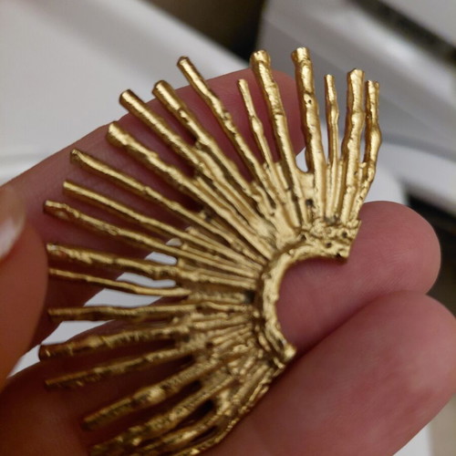 Zara gold earrings like new
