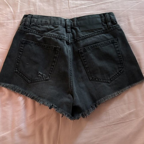 Funky Buddha Mini Shorts Black Small New