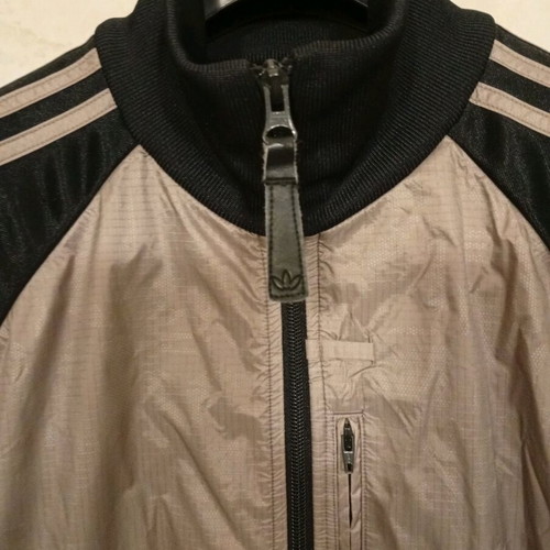 Adidas, black/beige jacket, size L