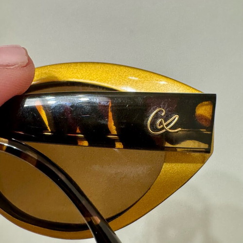 Christian Lacroix Cateye Sunglasses like new, multicolor