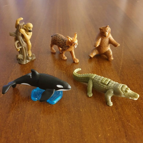 Kinder Surprise Natoons σαν καινούργια φιγούρες ζώων