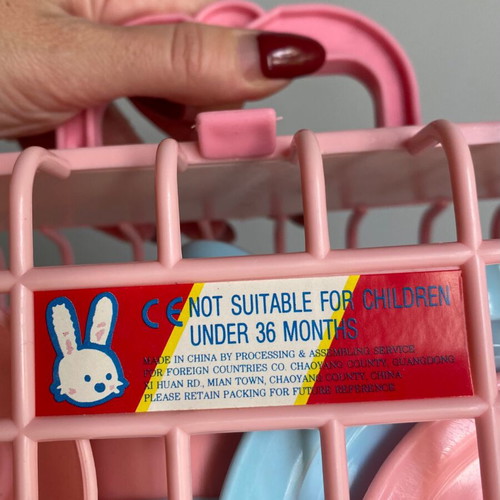 Vintage Mother’s Helper Children Dish Play Set like new