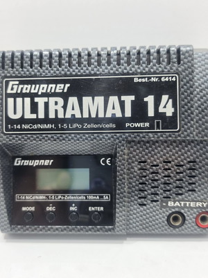 Graupner Ultramat 14 RC charger like new