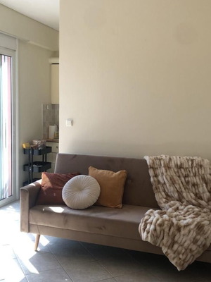 Καναπές Fylliana New Primavera μπεζ κρεβάτι σαν καινούργιο 200x80x90 εκ
