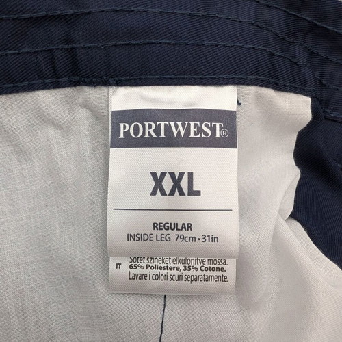 Portwest women's work pants XXL blue new