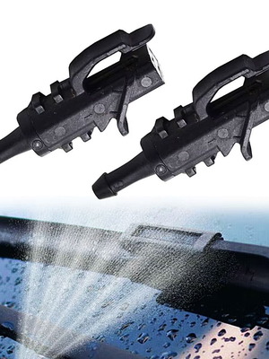 Windscreen washer nozzles new, set of 2 for Hyundai and Kia