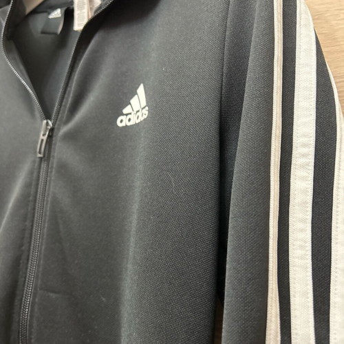 Adidas jacket used, black, size S
