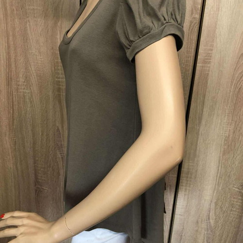 Danoff blouse khaki like new, size M/L, 100% cotton