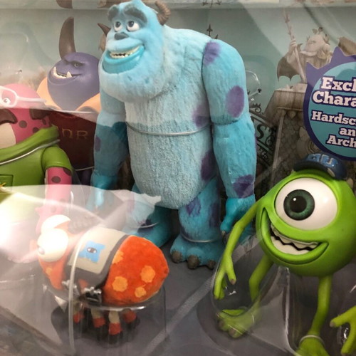 Monsters University Deluxe 10 Figure Set Like New