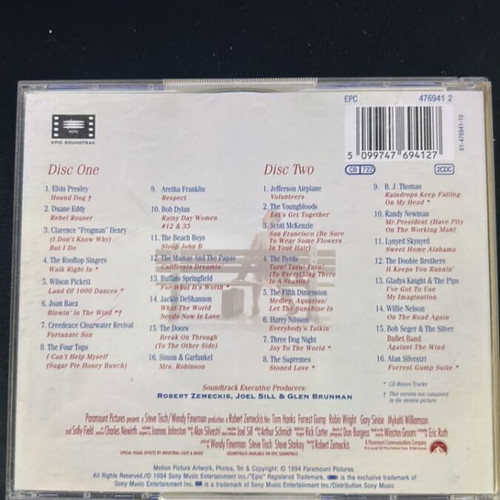Forrest Gump Original Soundtrack 2x CD used