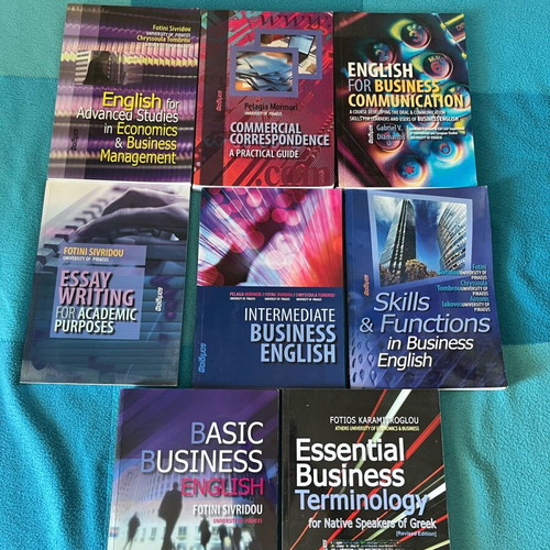 Business English books like new, bundle