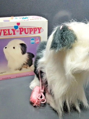 Vintage Lovely Puppy battery operated toy new, new old stock